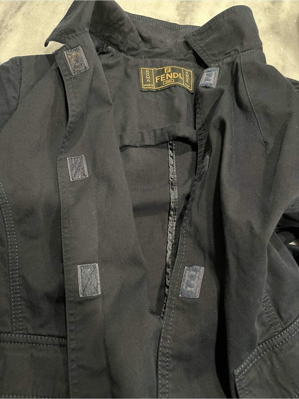 Fendi Black Women's Trench Coat